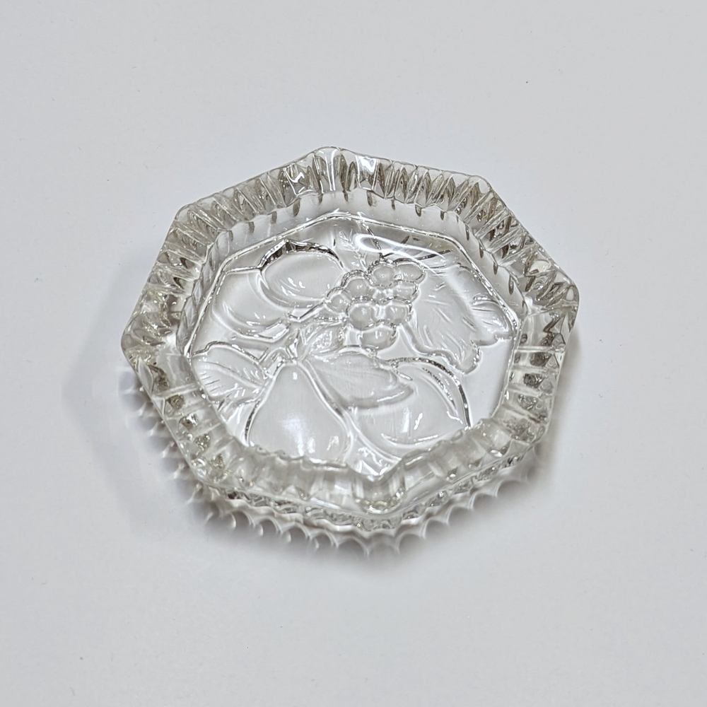 Vintage Glass Fruit Ashtray